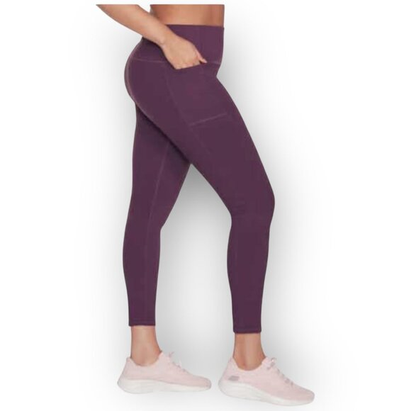 Skechers GOwalk High-Rise Leggings (Purple, Large) - Picture 2 of 4